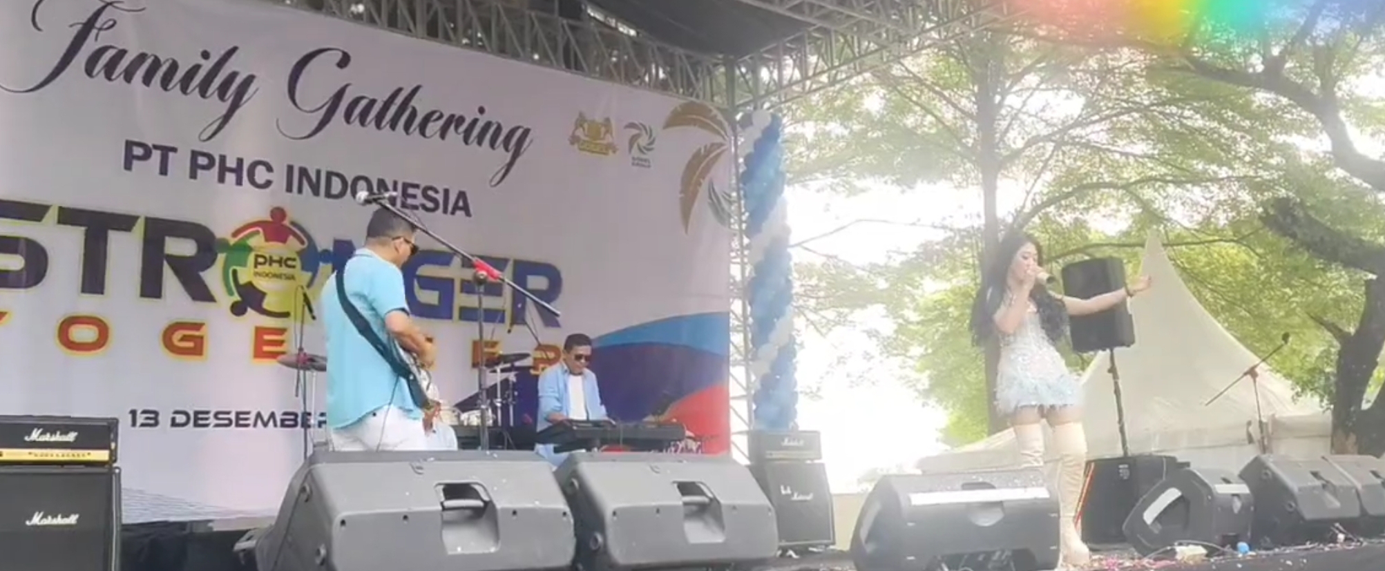 Sewa Band Akustik Company Gathering di Water Kingdom