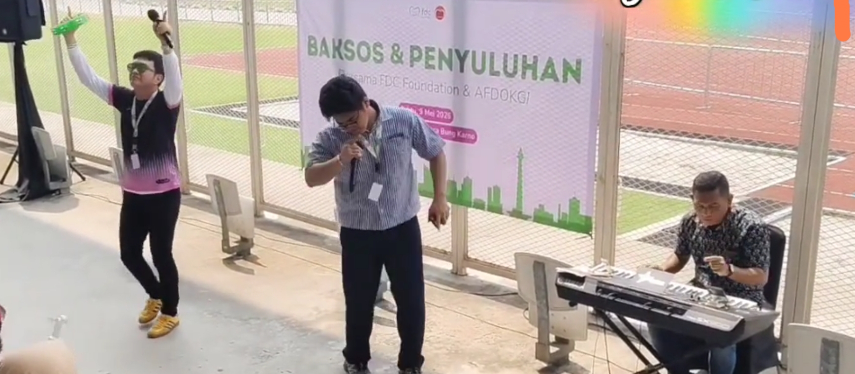 Sewa Organ Tunggal Artis Bareng Aldi Taher di GBK